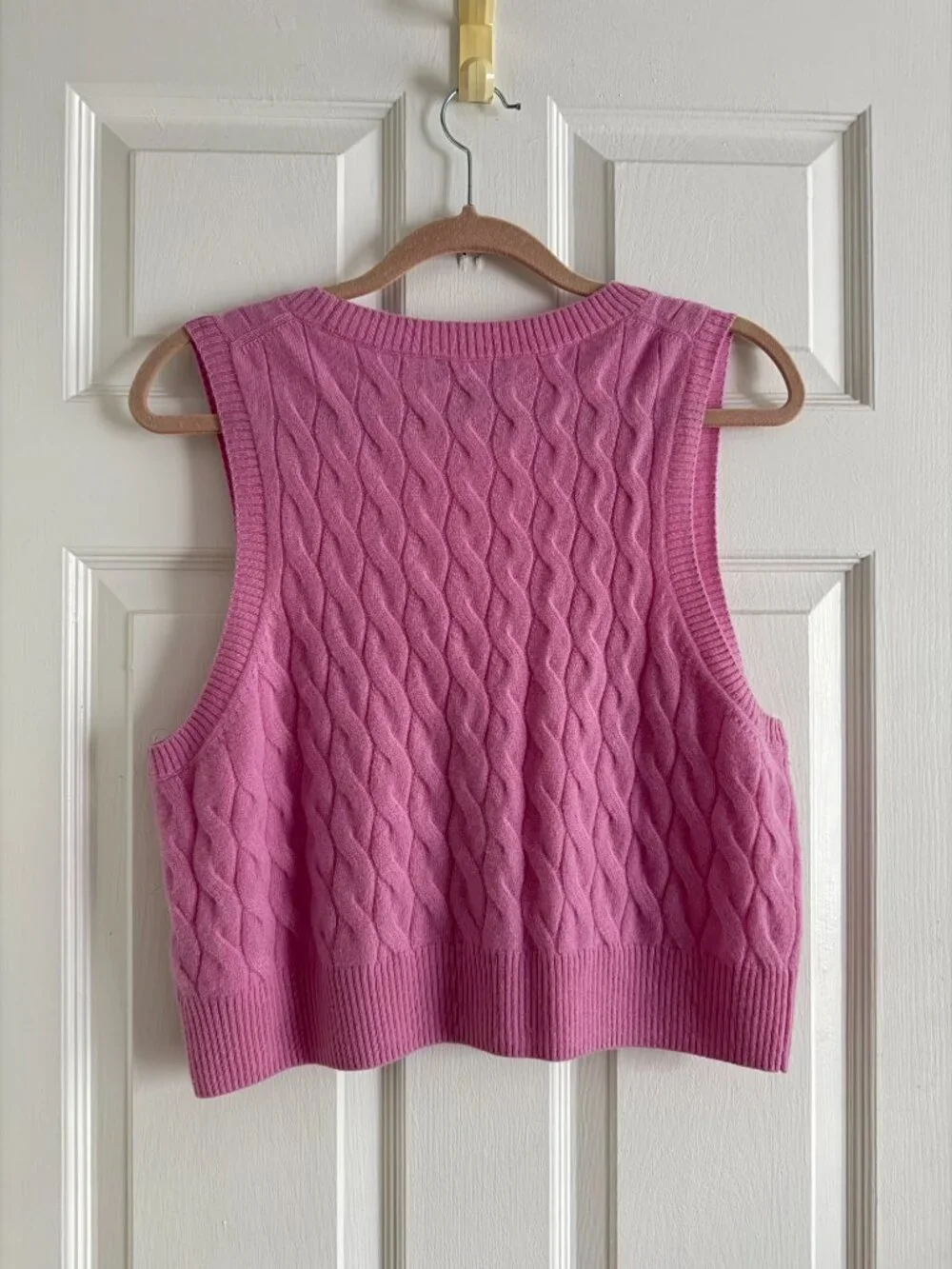 J.Crew Cashmere Cableknit Sweater Vest